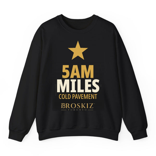 5AM Miles Crewneck - Black