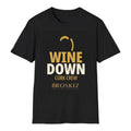 Wine Down Tee - Black
