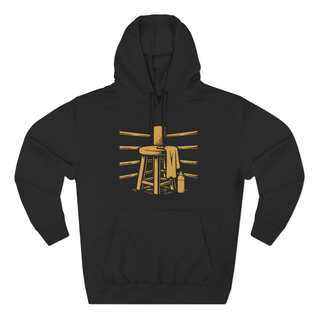 Broskiz Corner Man Hoodie - Black Fleece Pullover Toronto Streetwear