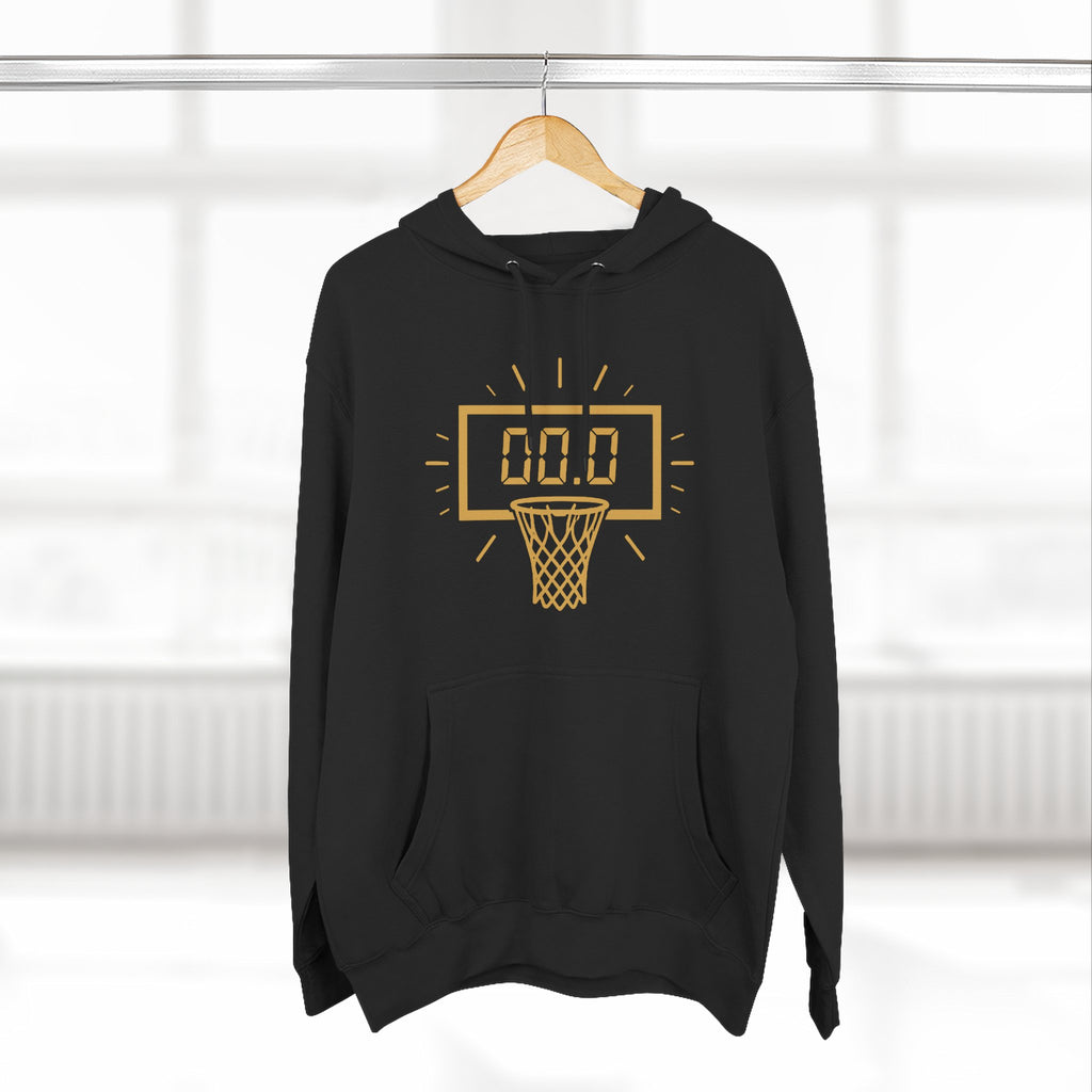 Broskiz Buzzer Beater Hoodie - Black Fleece Pullover Toronto Streetwear