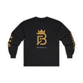 Broskiz Signature B Crowned B Long Sleeve Tee - Black Toronto Streetwear