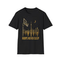 Broskiz Hoops Never Sleep Basketball Tee - Black Toronto Streetwear