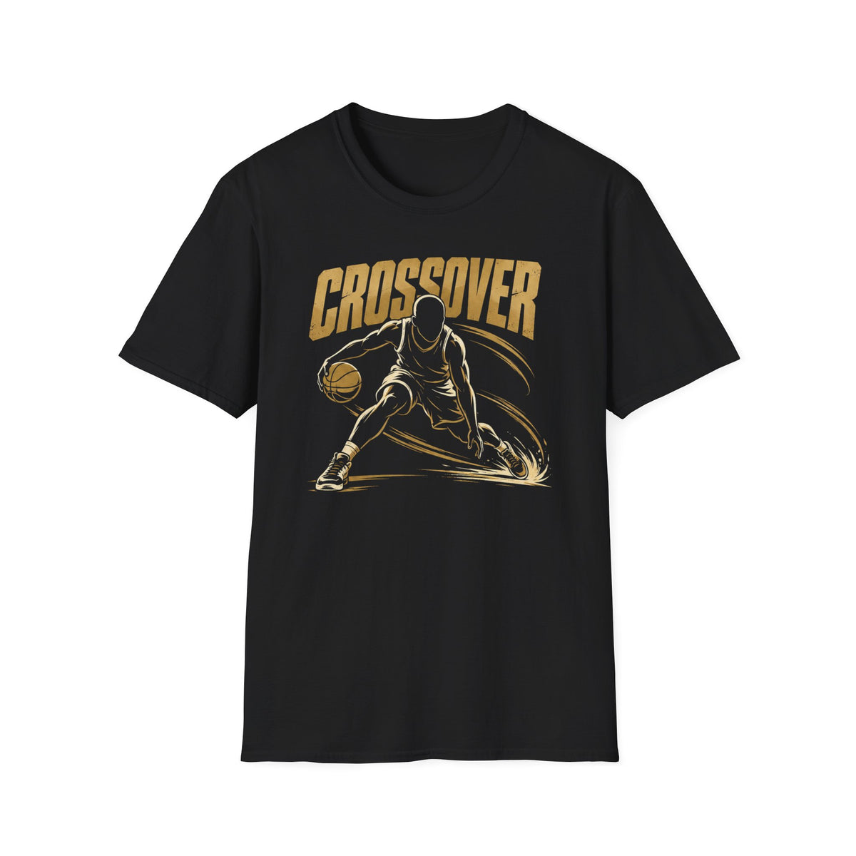 Broskiz Crossover Basketball Tee - Black Toronto Streetwear