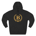 Broskiz B Laurel Hoodie - Black Fleece Pullover Toronto Streetwear