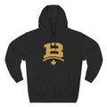 Broskiz B Arch Hoodie - Black Fleece Pullover Toronto Streetwear