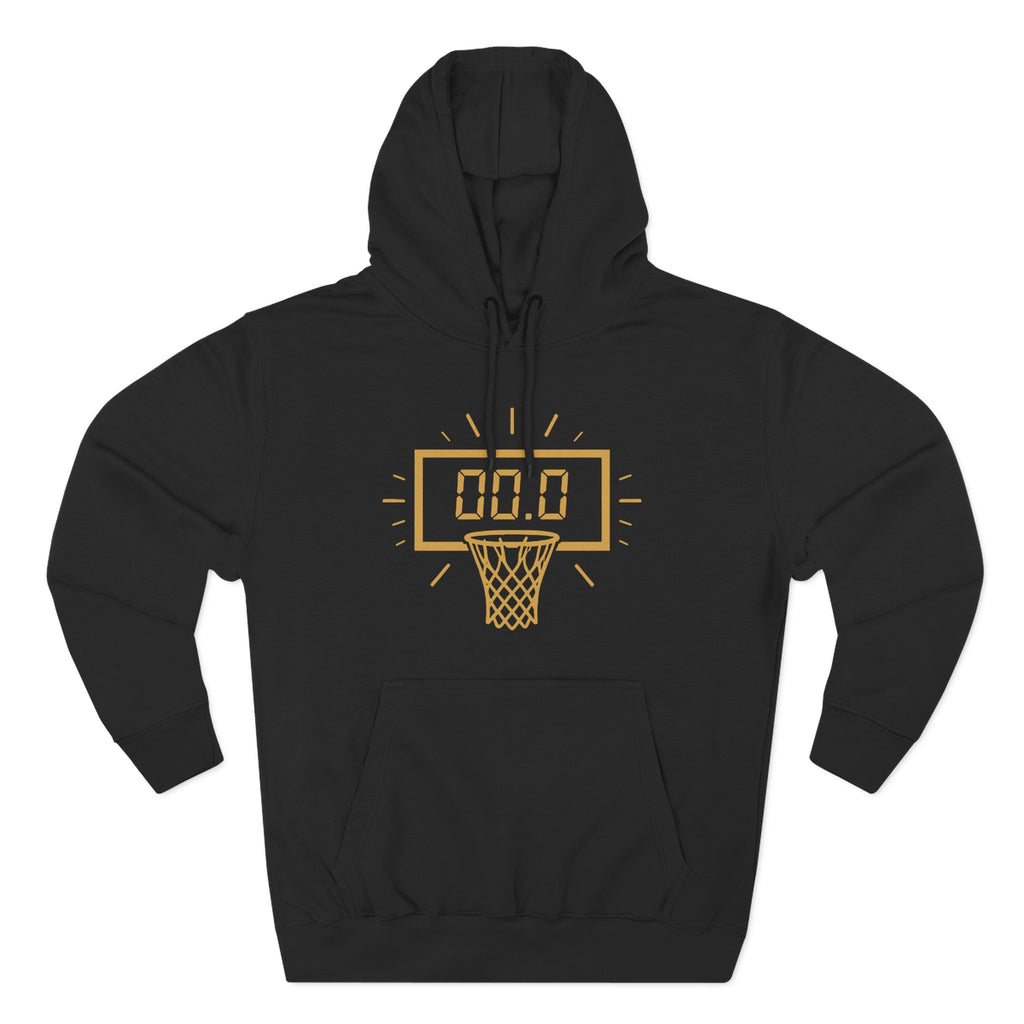 Broskiz Buzzer Beater Hoodie - Black Fleece Pullover Toronto Streetwear