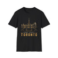 Broskiz Home Court Toronto Basketball Tee - Black Toronto Streetwear
