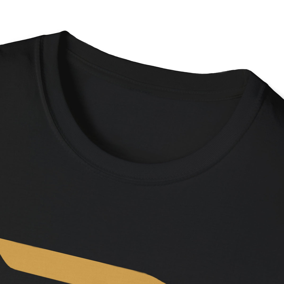 Broskiz Signature B Big Center Gold Tee - Black Toronto Streetwear