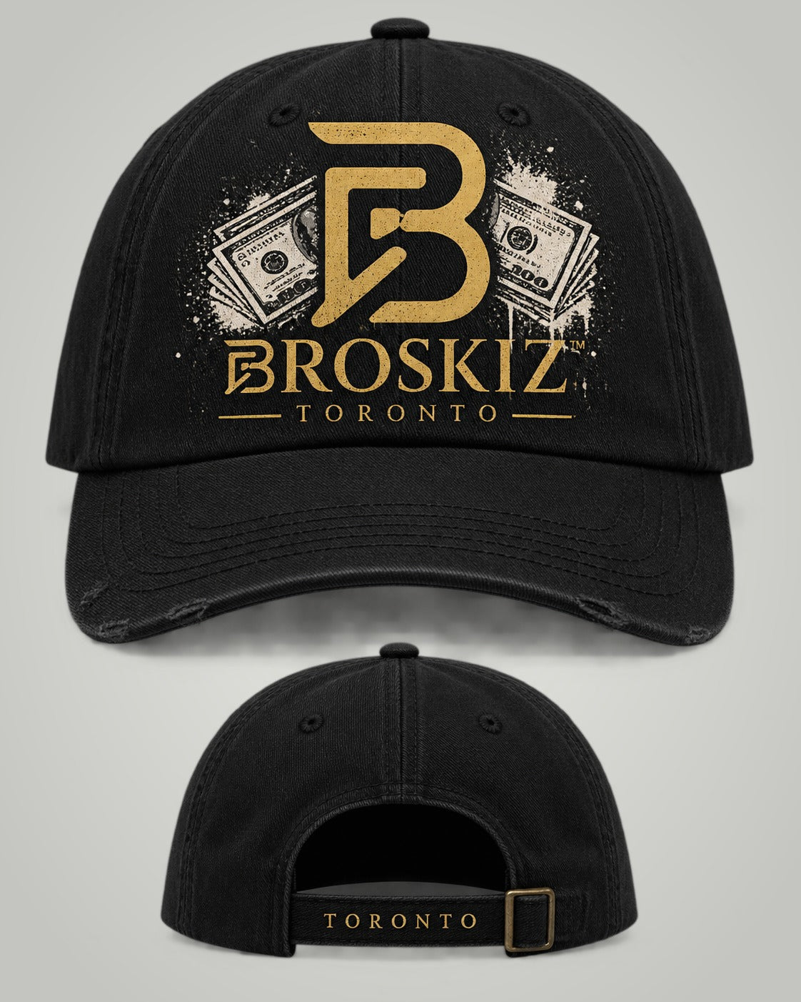 B Monogram Dad Cap