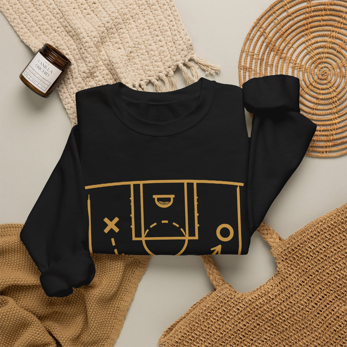 Broskiz Pick And Roll Crewneck - Black Sweatshirt Toronto Streetwear