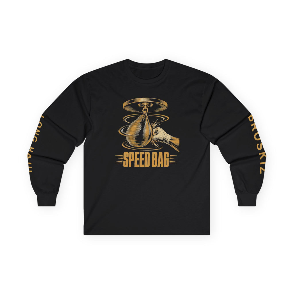 Broskiz Speed Bag Long Sleeve Tee - Black Toronto Streetwear