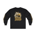 Broskiz Throw Hands Long Sleeve Tee - Black Toronto Streetwear