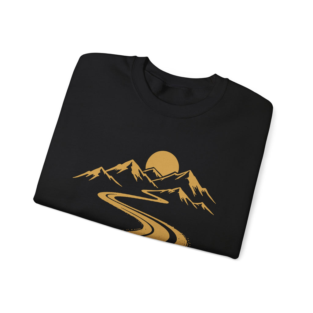 Broskiz Road Work Crewneck - Black Sweatshirt Toronto Streetwear