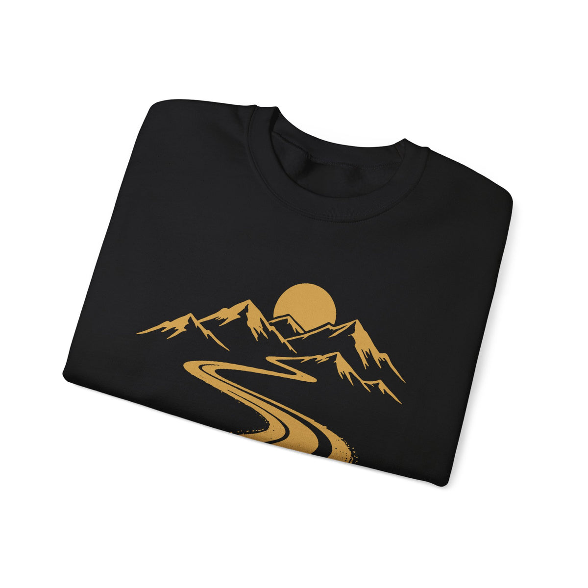 Broskiz Road Work Crewneck - Black Sweatshirt Toronto Streetwear