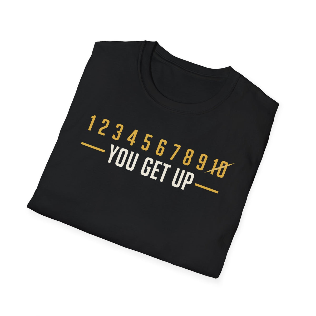 Broskiz You Get Up Boxing Tee - Black Toronto Streetwear
