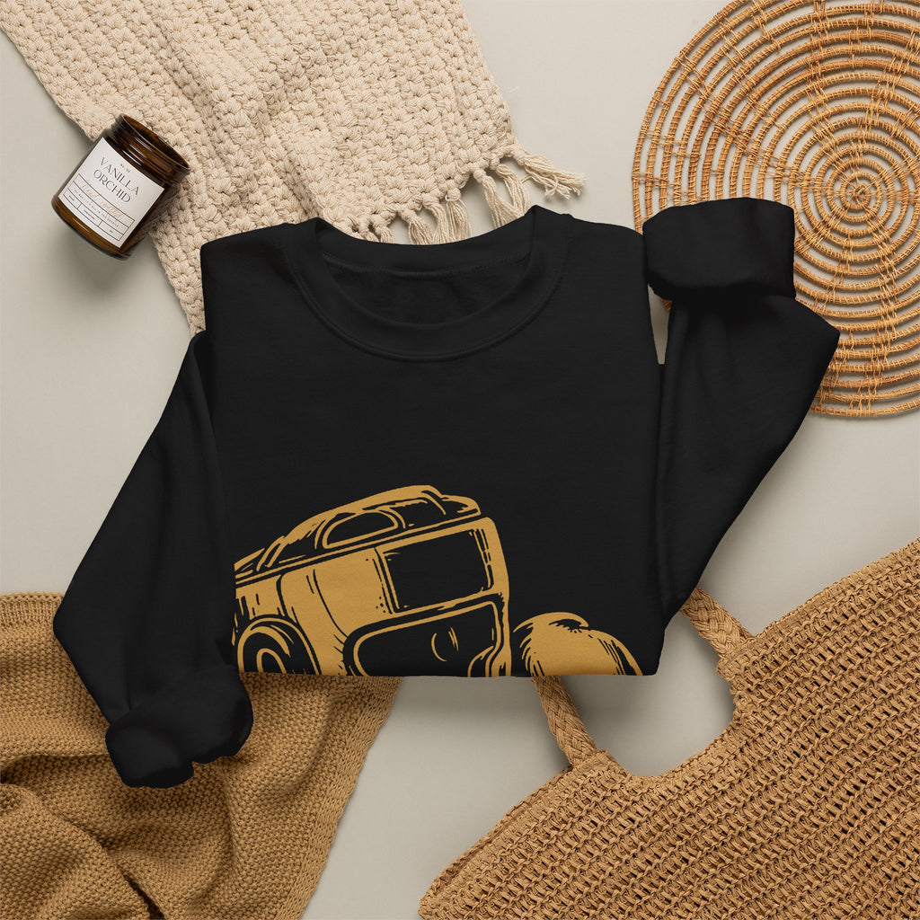 Broskiz Sparring Day Crewneck - Black Sweatshirt Toronto Streetwear