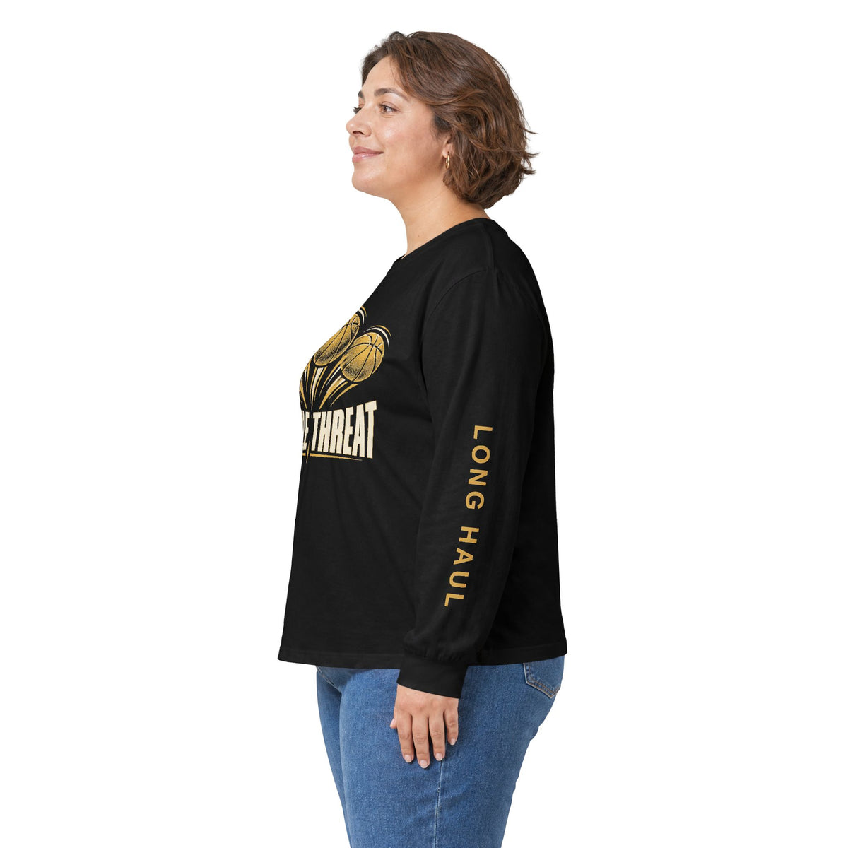 Broskiz Triple Threat Long Sleeve Tee - Black Toronto Streetwear