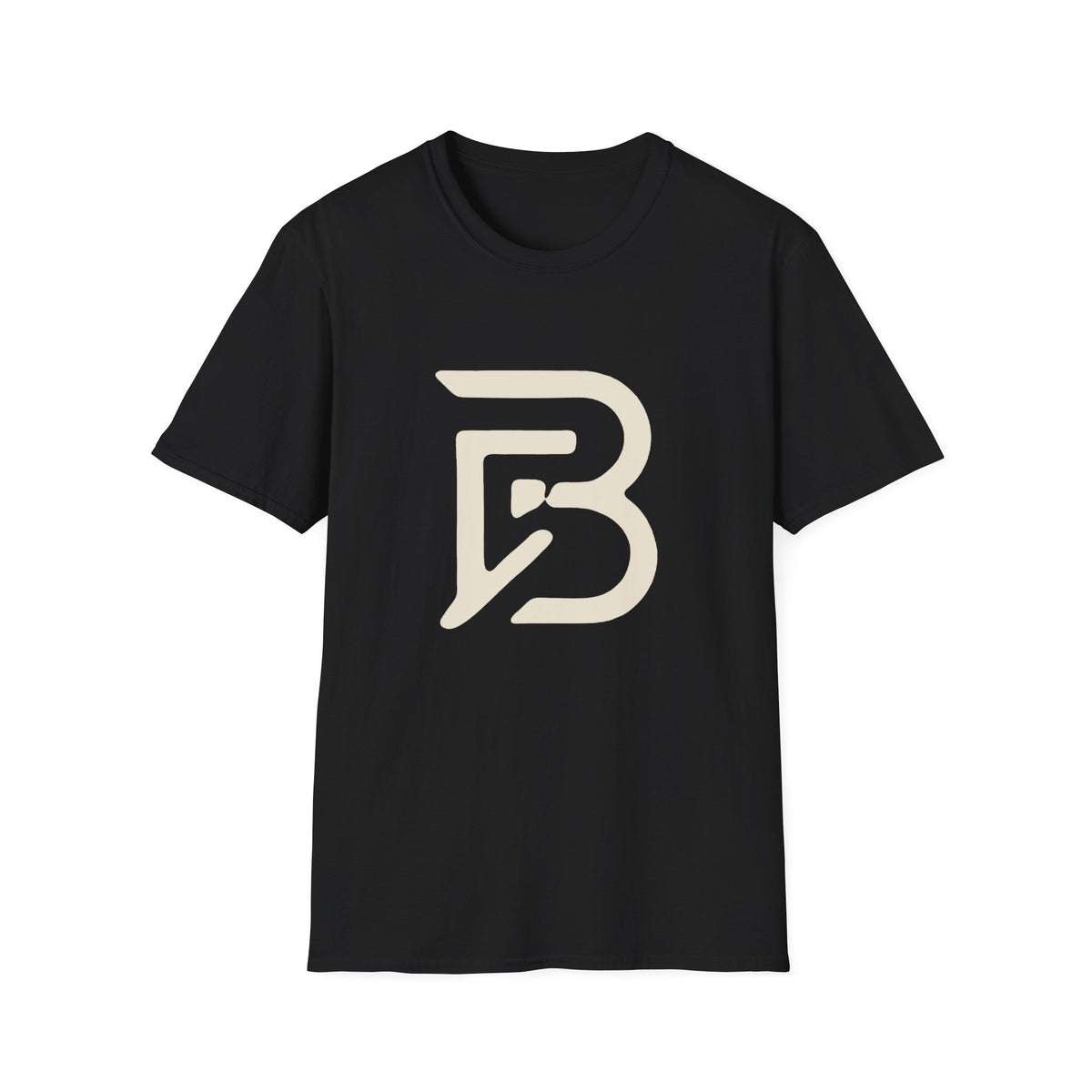 Broskiz Signature B Cream Tee - Black Toronto Streetwear