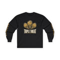 Broskiz Triple Threat Long Sleeve Tee - Black Toronto Streetwear