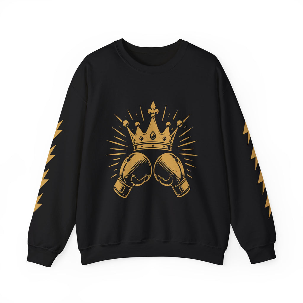 Broskiz Knockout King Crewneck - Black Sweatshirt Toronto Streetwear