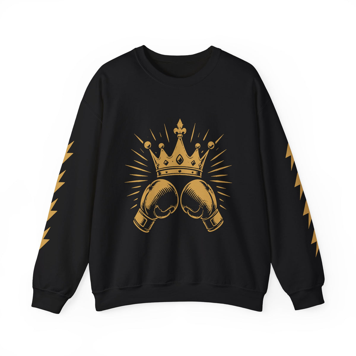 Broskiz Knockout King Crewneck - Black Sweatshirt Toronto Streetwear