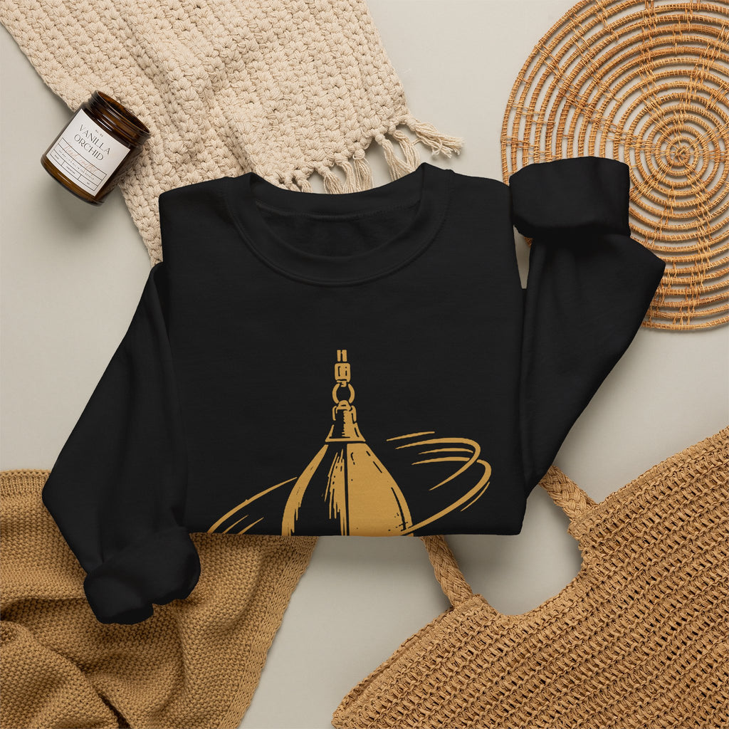 Broskiz Bob And Weave Crewneck - Black Sweatshirt Toronto Streetwear