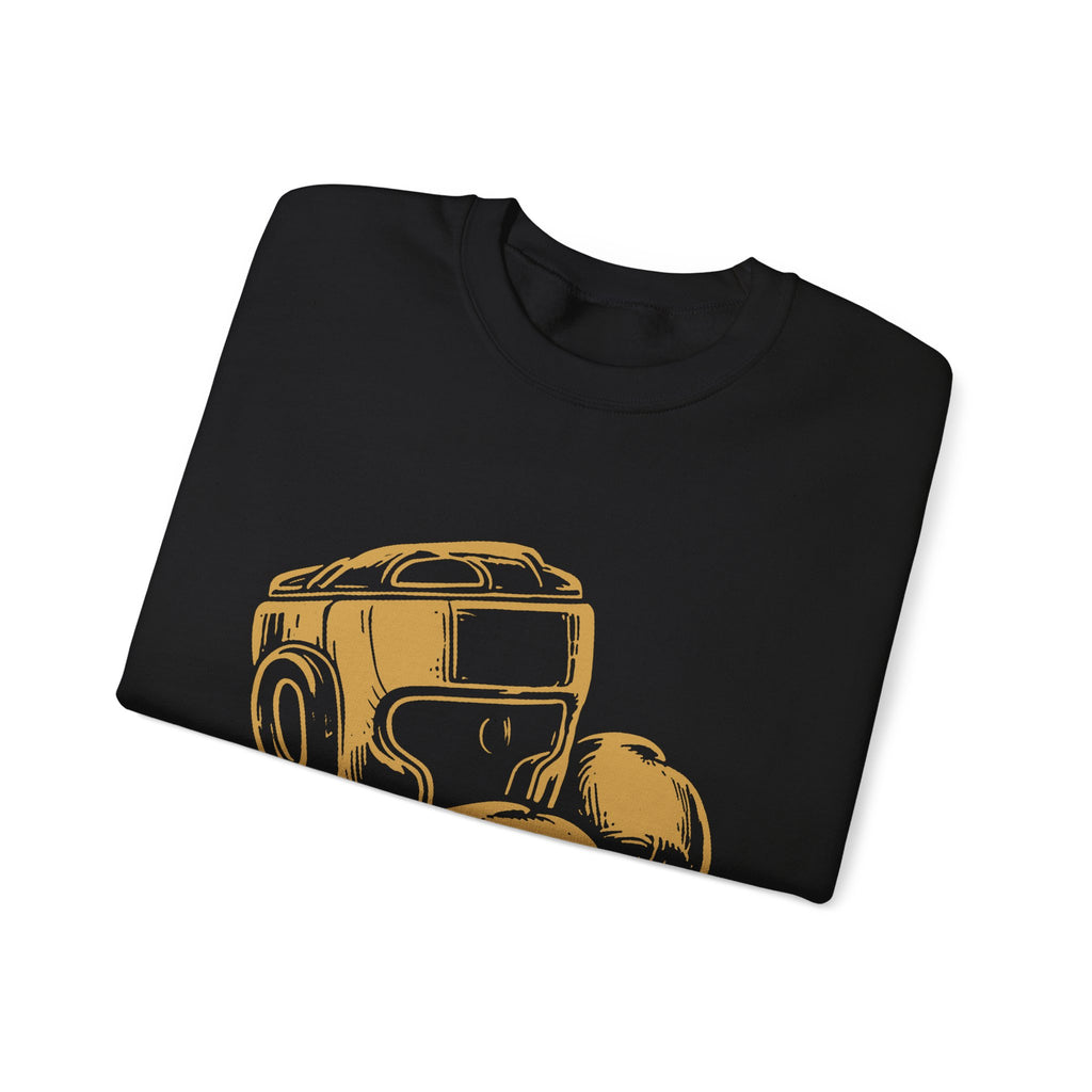Broskiz Sparring Day Crewneck - Black Sweatshirt Toronto Streetwear