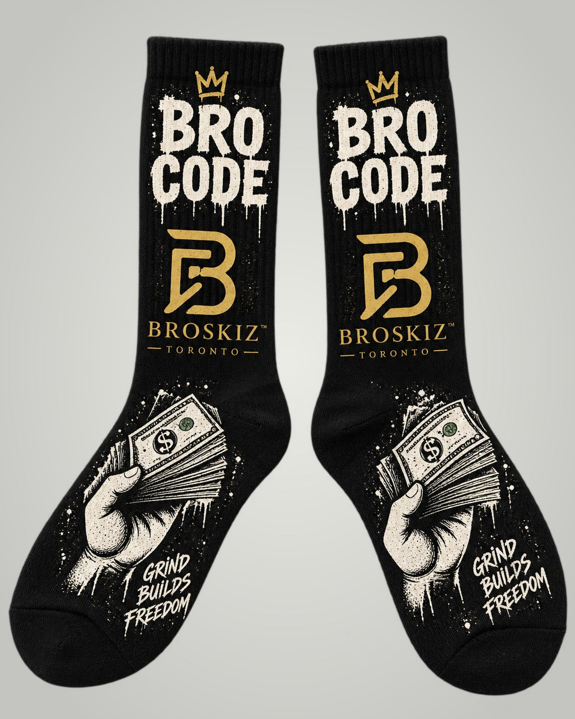 Bro Code Crew Socks