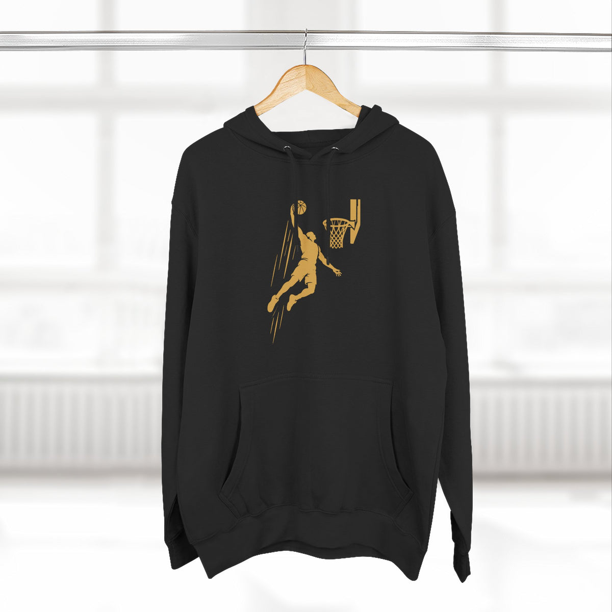 Broskiz Hang Time Hoodie - Black Fleece Pullover Toronto Streetwear