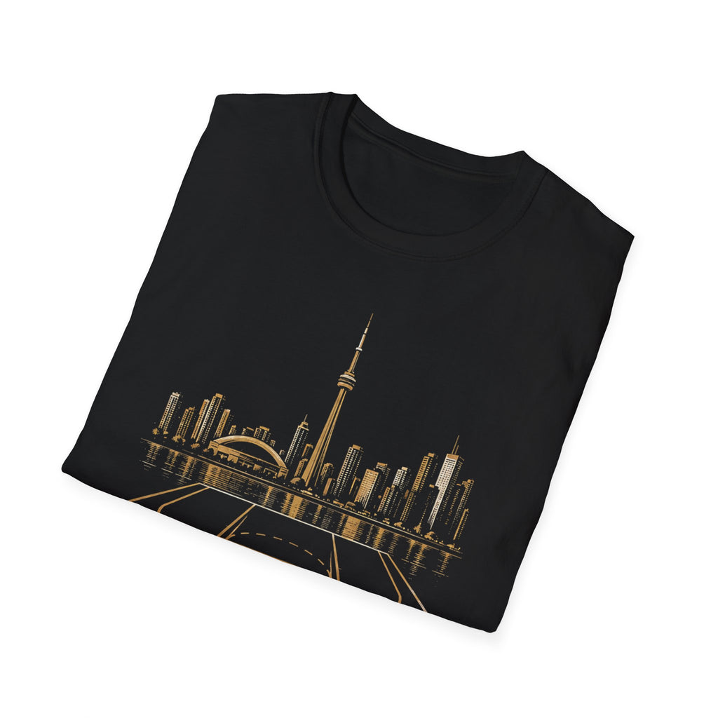 Broskiz Home Court Toronto Basketball Tee - Black Toronto Streetwear