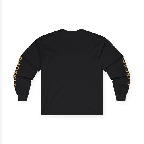 Broskiz Alley Oop Long Sleeve Tee - Black Toronto Streetwear