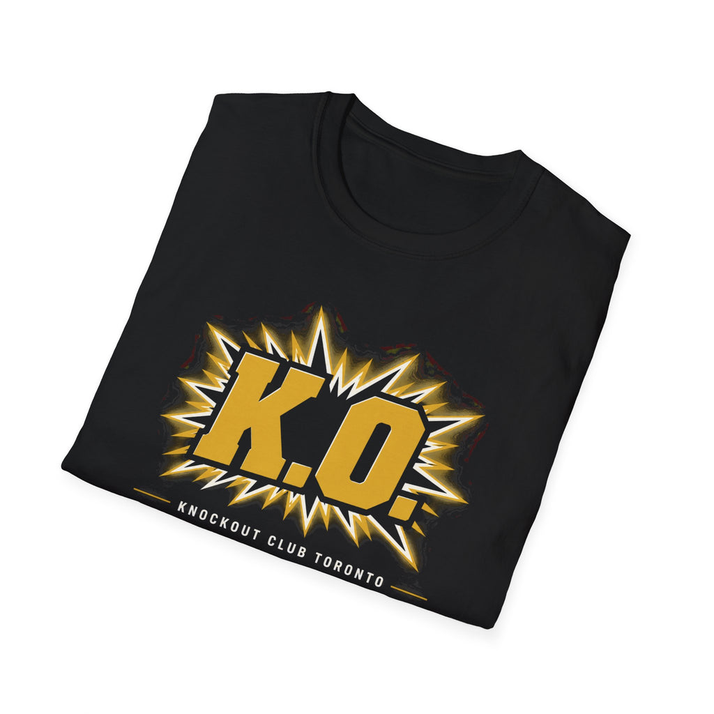 Broskiz K.O. Knockout Club Toronto Tee - Black Boxing Streetwear
