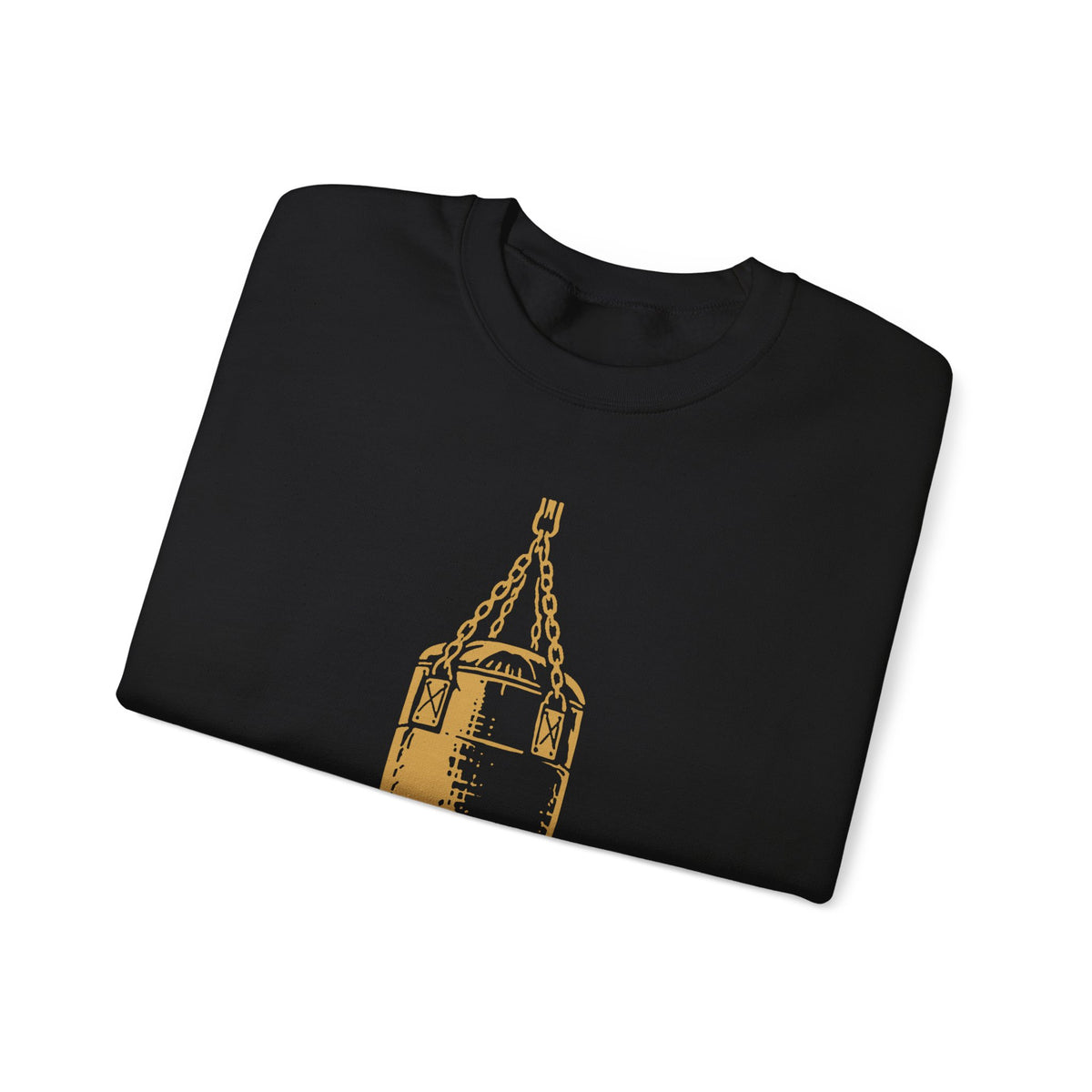 Broskiz Heavy Bag Crewneck - Black Sweatshirt Toronto Streetwear