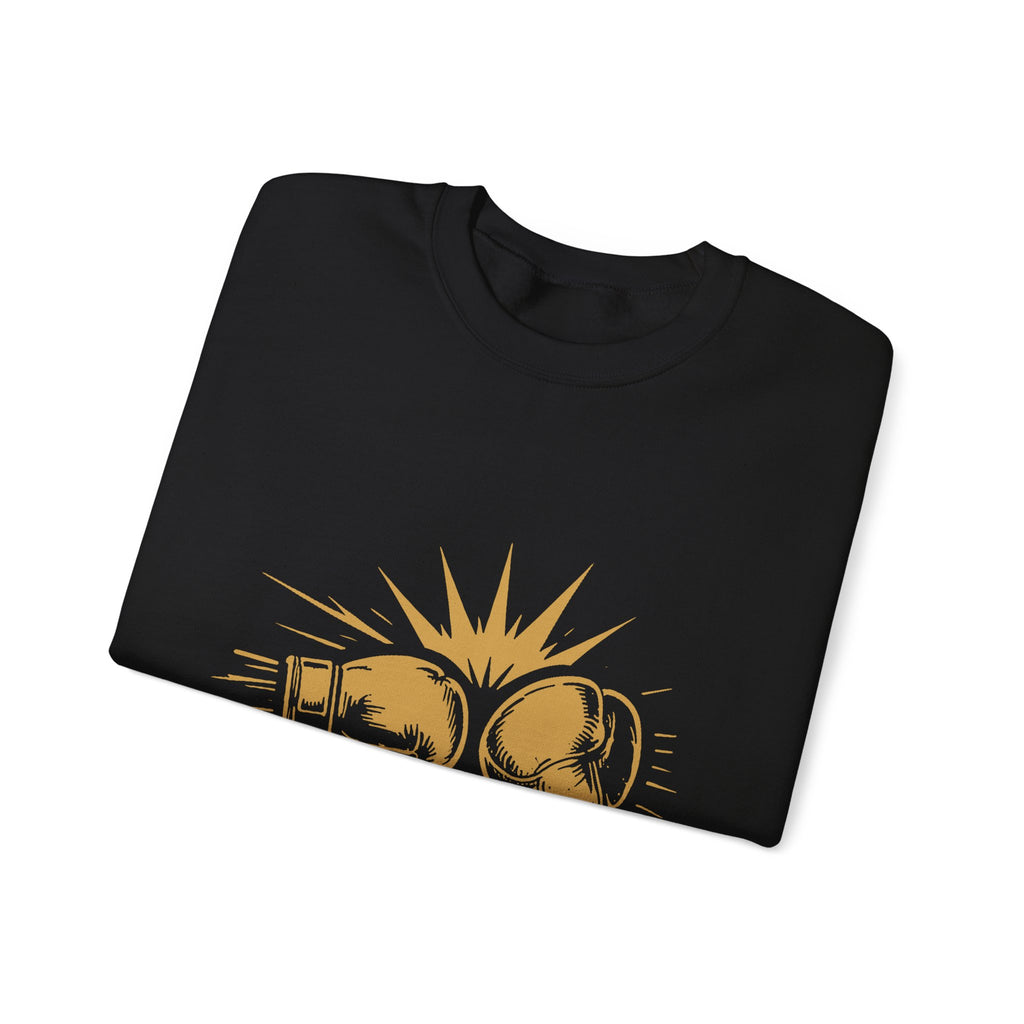 Broskiz Jab Cross Crewneck - Black Sweatshirt Toronto Streetwear