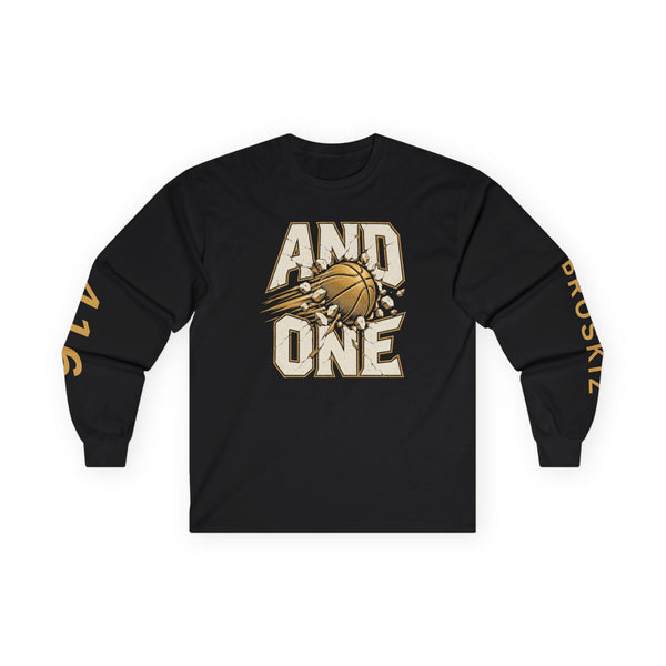 Broskiz And One Long Sleeve Tee - Black Toronto Streetwear