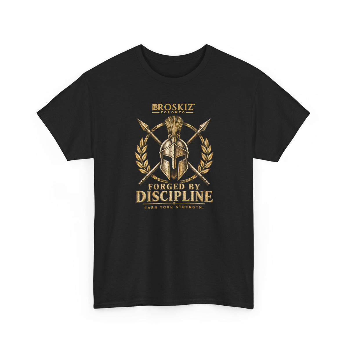 Broskiz Forged by Discipline Tee