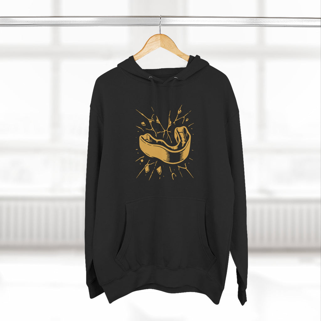 Broskiz Glass Jaw Hoodie - Black Fleece Pullover Toronto Streetwear