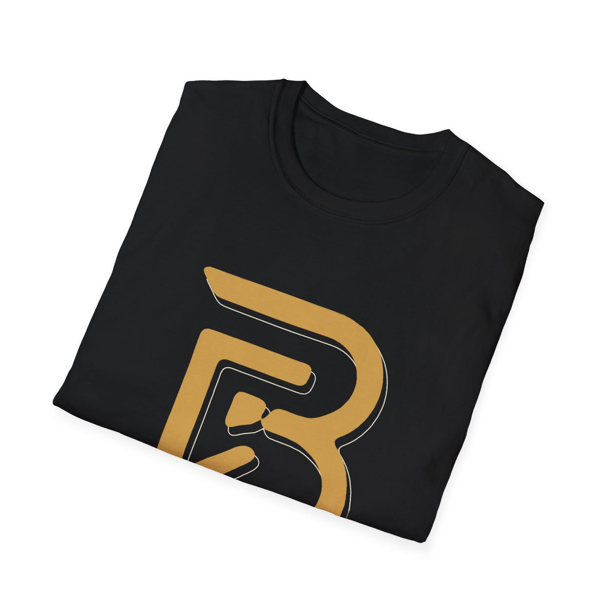 Broskiz Signature B Cream Outline Tee - Black Toronto Streetwear