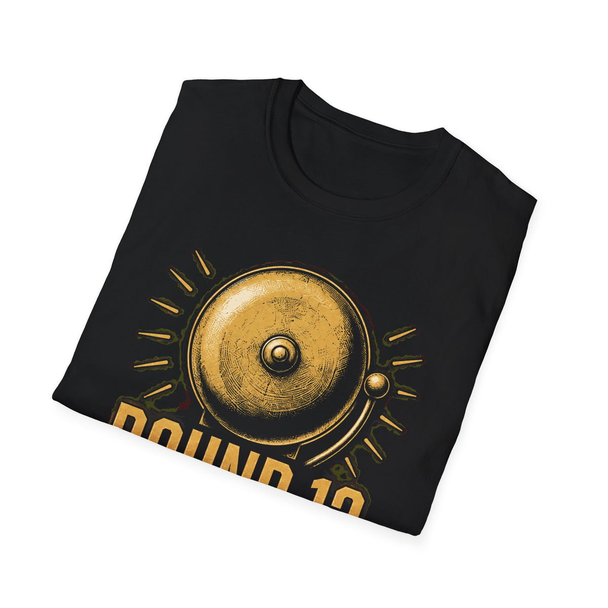 Broskiz Round 12 Never Quit Toronto Boxing Tee - Black Streetwear
