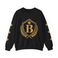 Broskiz B Crest Crewneck - Black Sweatshirt Toronto Streetwear