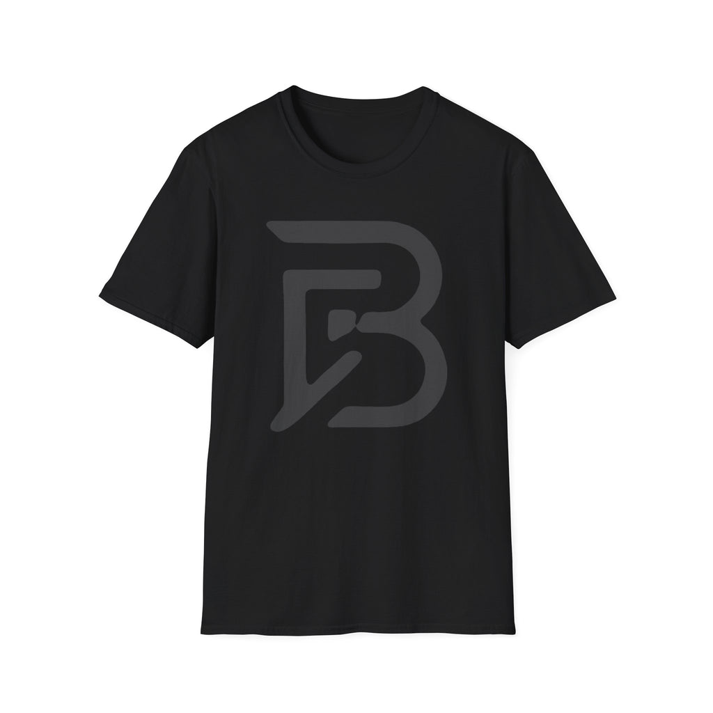 Broskiz Signature B Tone on Tone Tee - Black Toronto Streetwear