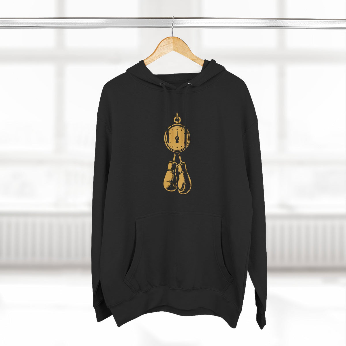 Broskiz Weigh In Hoodie - Black Fleece Pullover Toronto Streetwear