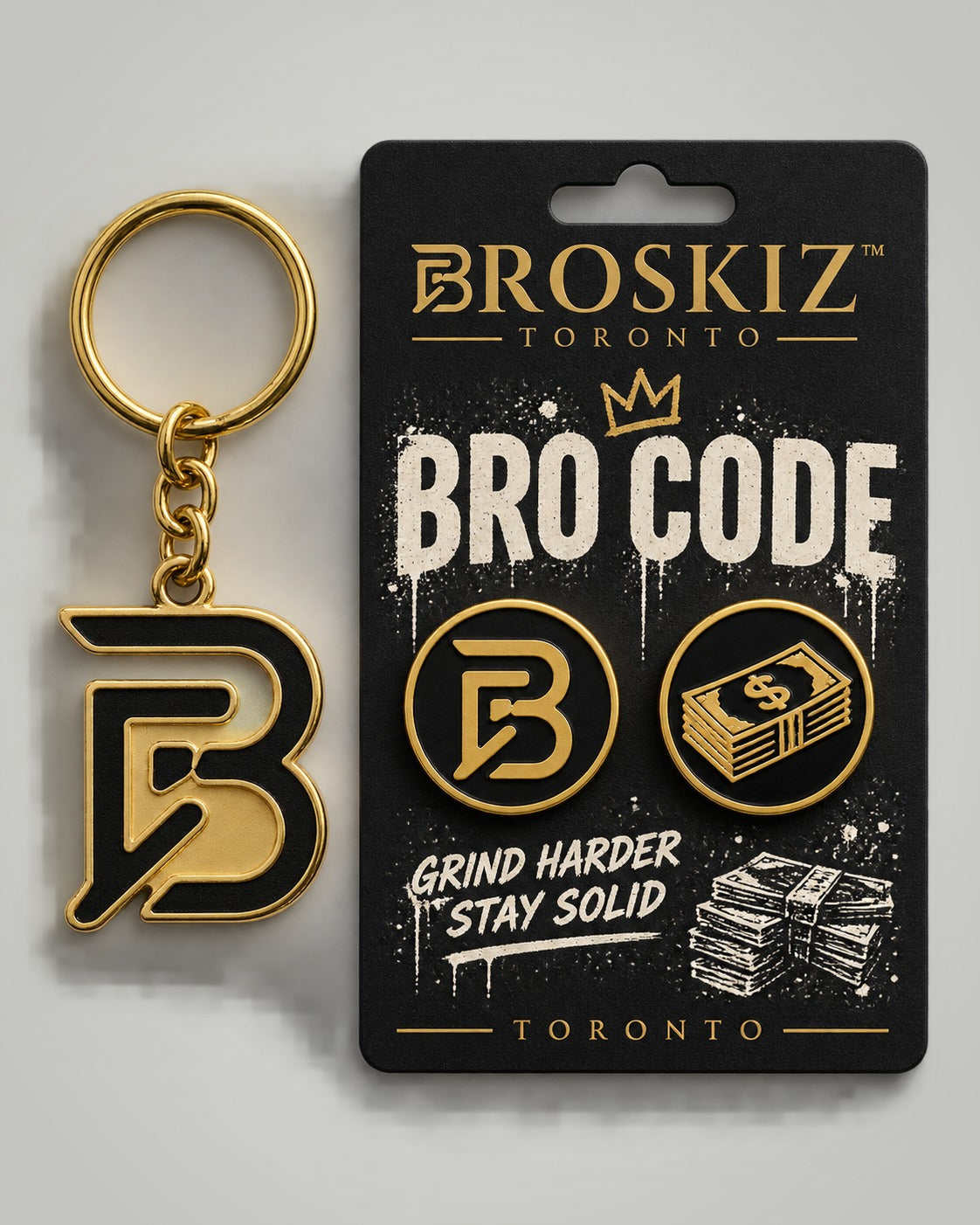 Bro Code Pin Set