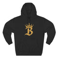 Broskiz B Crown Hoodie - Black Fleece Pullover Toronto Streetwear