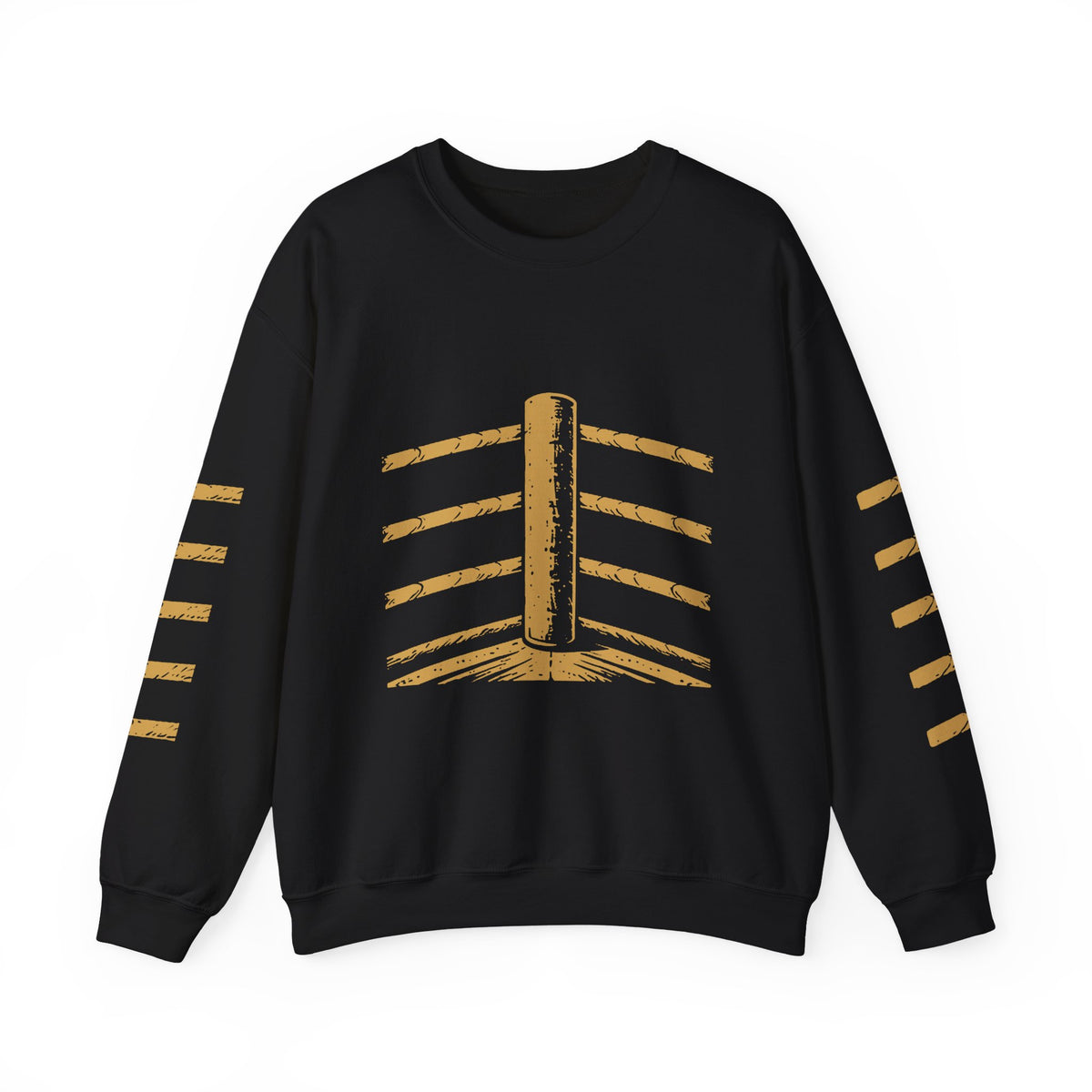 Broskiz Ring Ropes Crewneck - Black Sweatshirt Toronto Streetwear