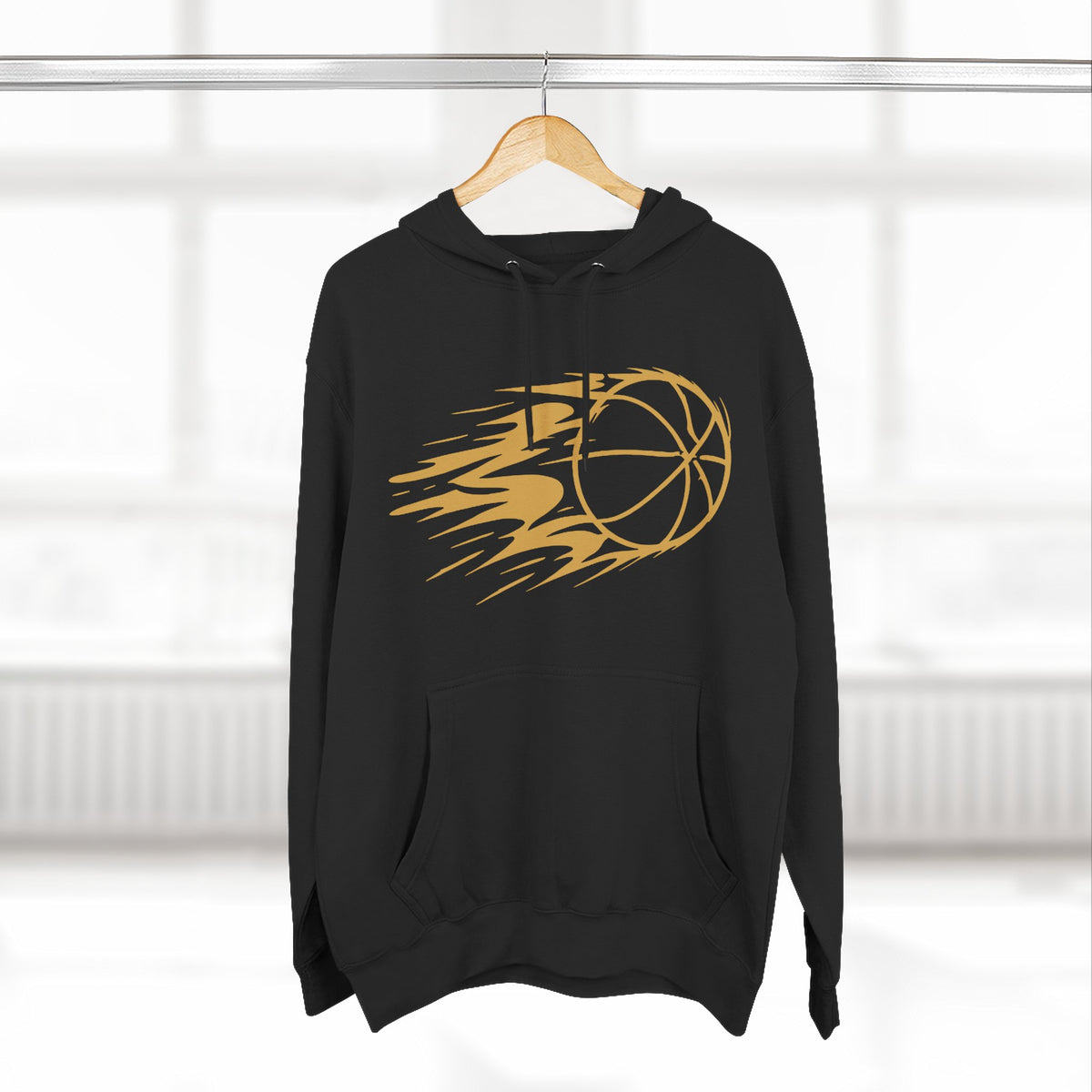 Broskiz Fast Break Hoodie - Black Fleece Pullover Toronto Streetwear