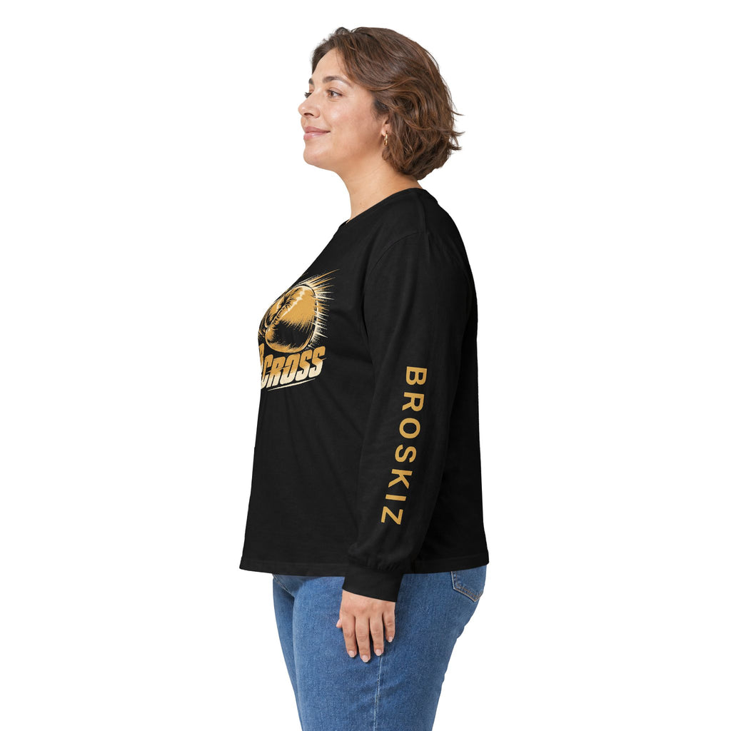 Broskiz Jab Cross Long Sleeve Tee - Black Toronto Streetwear