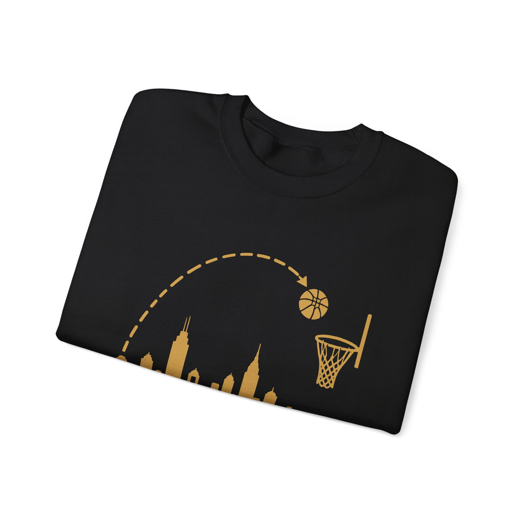 Broskiz Downtown Crewneck - Black Sweatshirt Toronto Streetwear