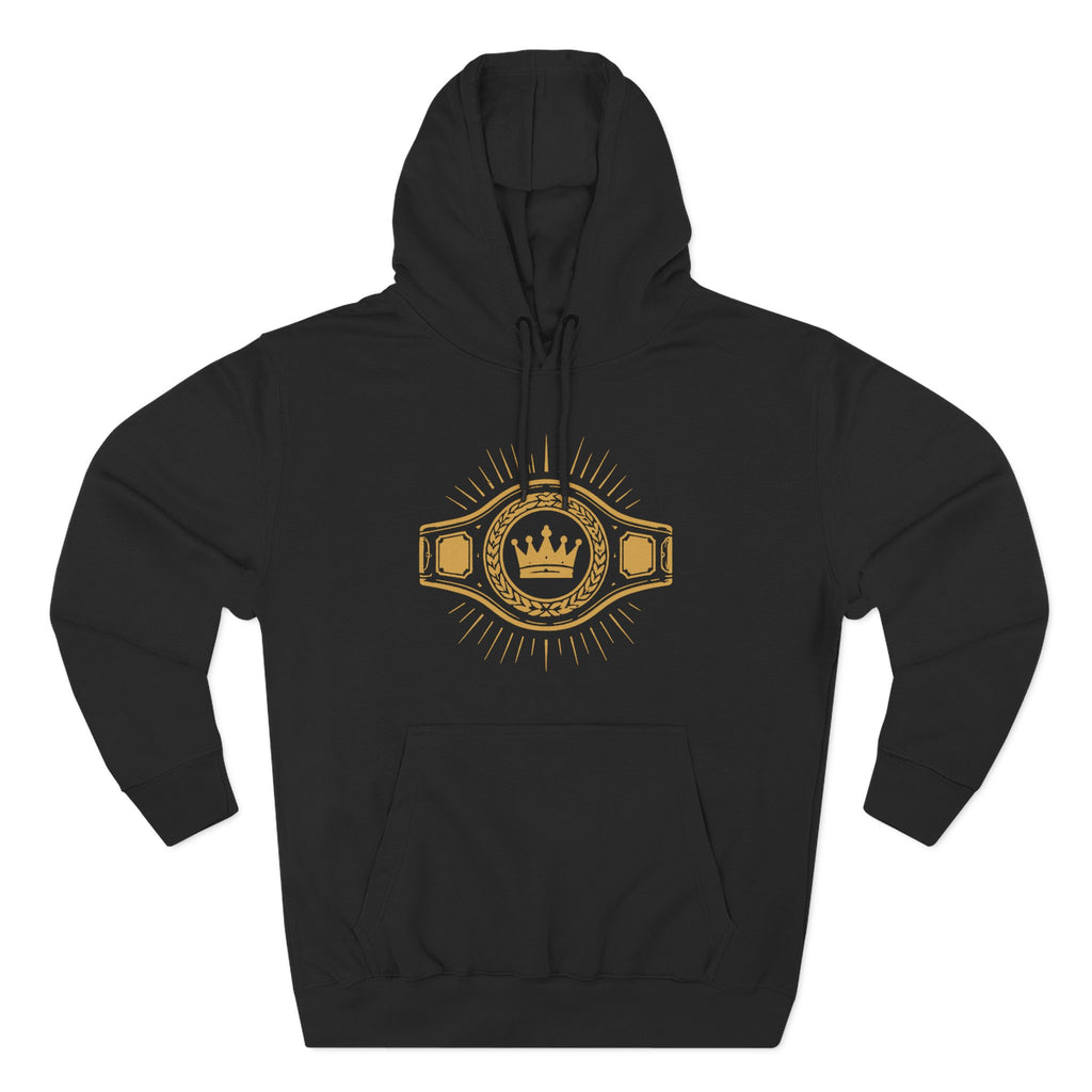 Broskiz Ring General Hoodie - Black Fleece Pullover Toronto Streetwear