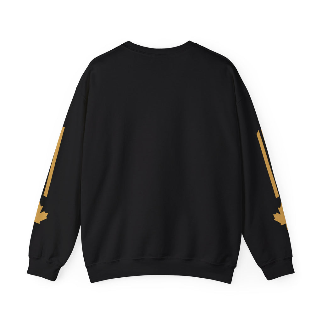 Broskiz B Gold Standard Crewneck - Black Sweatshirt Toronto Streetwear